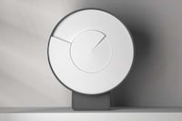 Minimal Futuristic Lamp Clocks Image 3