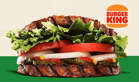Bunless Plant-Based Burgers
