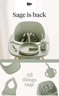 Minimal Pastel High Chairs