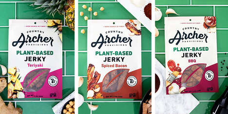 Small-Batch Mushroom Jerky Snacks