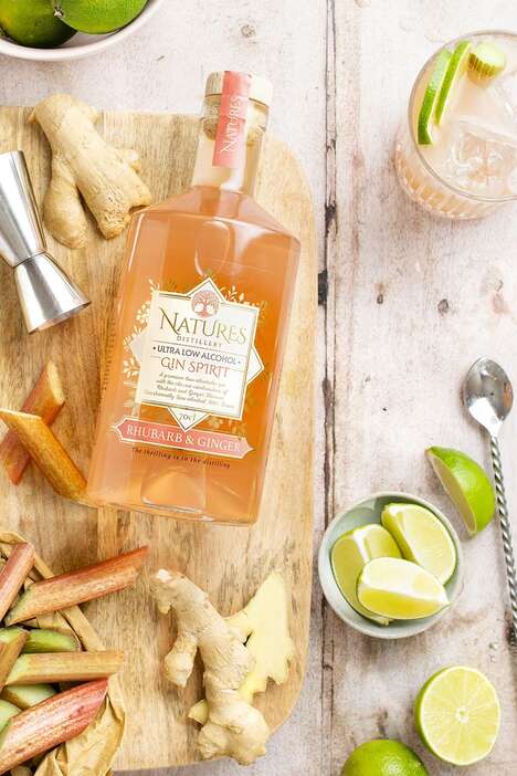 Ultra Low-Alcohol Gin Spirits