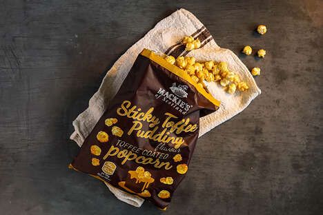 Pudding-Inspired Popcorn Snacks