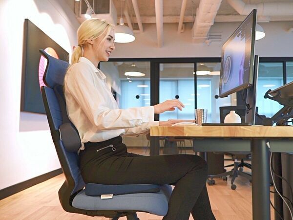 Experience weightless sitting and better posture with this cushion