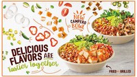 Freshly Prepared Chicken-Topped Meals