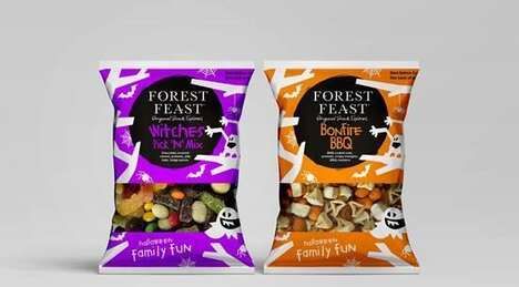 Halloween-Themed Snack Mixes