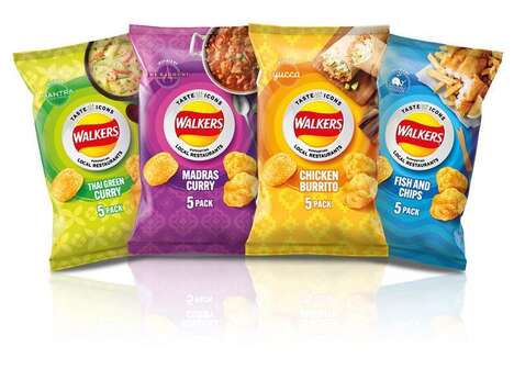 Restaurant-Inspired Snack Chips