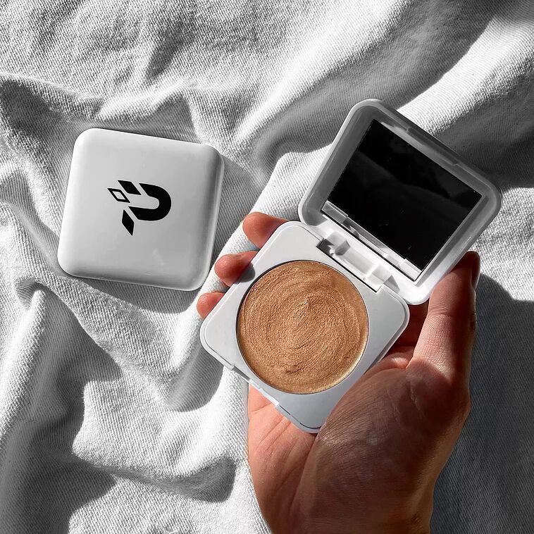 Cream-to-Powder Highlighter Balms