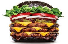 Triple-Patty Beer-Infused Burgers