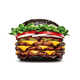 Triple-Patty Beer-Infused Burgers Image 1