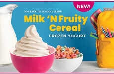 Back-to-School Frozen Yogurt Flavors