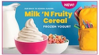 Back-to-School Frozen Yogurt Flavors