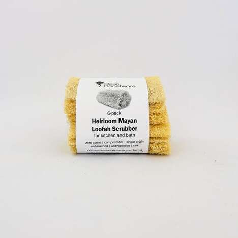 Compostable Loofah Scrubbers
