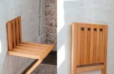 Foldable Wall-Mounted Chairs