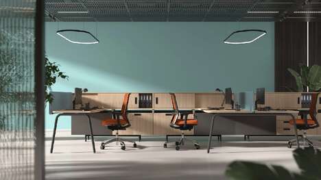 Collaborative Office Desk Systems