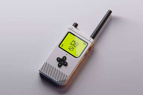 Handheld Game Console Walkie-Talkies