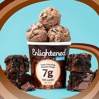 Low-Carb Brownie Ice Creams Image 1
