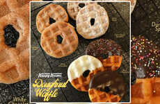 Waffle-Inspired Doughnuts