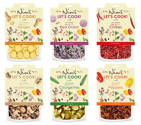 Air-Dried Vegetable Crisps