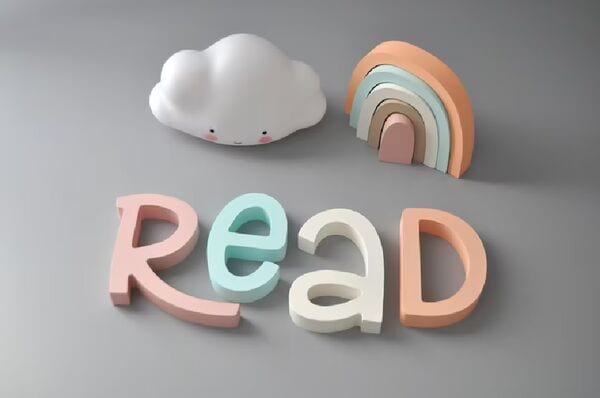 Wooden Pastel Nursery Signs