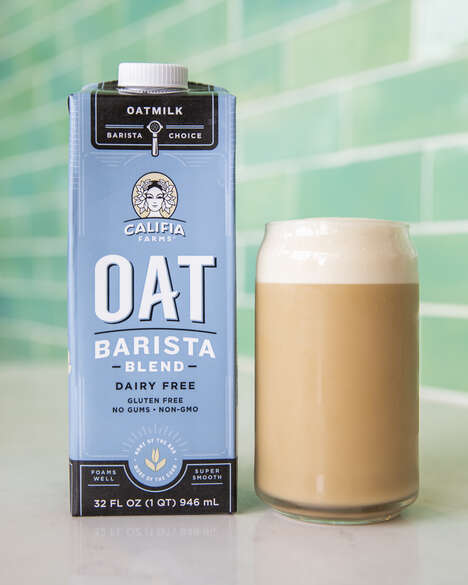 Microfoam Oat Beverages