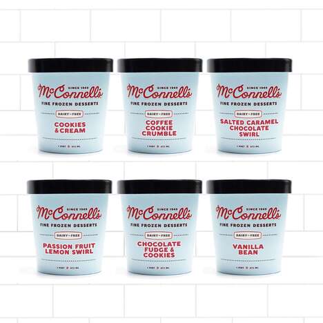 Oat Milk-Based Frozen Desserts