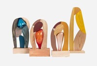 Wooden Abstract Sculptures Image 4