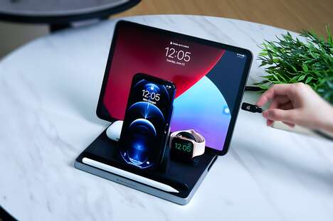 Five-in-One Wireless Charging Stations