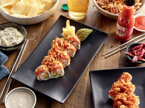 Hot Sauce Sushi Rolls
