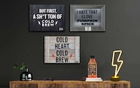 Drink-Themed Autumn Decor