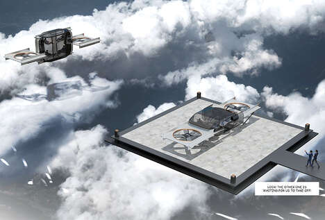 Rotating Cabin Flying Vehicles