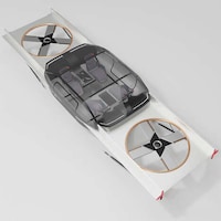 Rotating Cabin Flying Vehicles Image 3