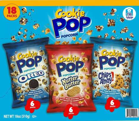 Exclusive Cookie Popcorn Packs