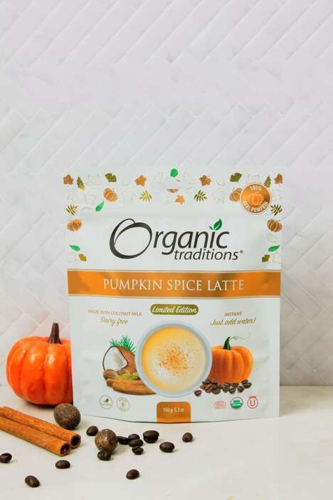 Organic Pumpkin Spice Lattes