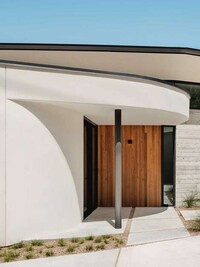 Boomerang-Shaped Canyon Houses Image 4