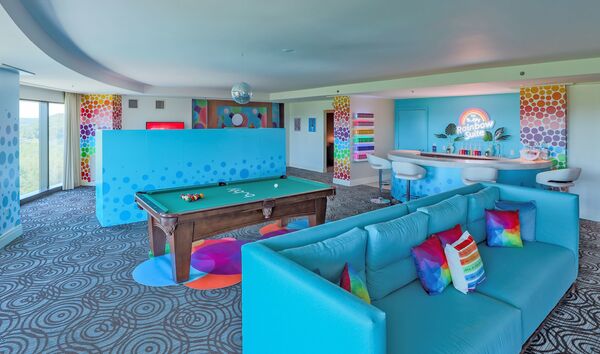 Pride-Themed Rainbow Suites