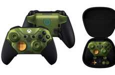Celebratory Sci-Fi Game Controllers