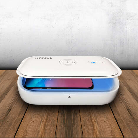Germ-Killing Gadget Stations