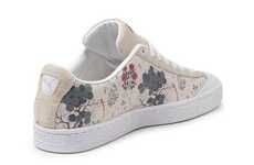 Floral-Printed Patterned Sneakers