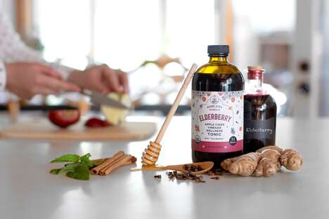 Functional Elderberry Tonics