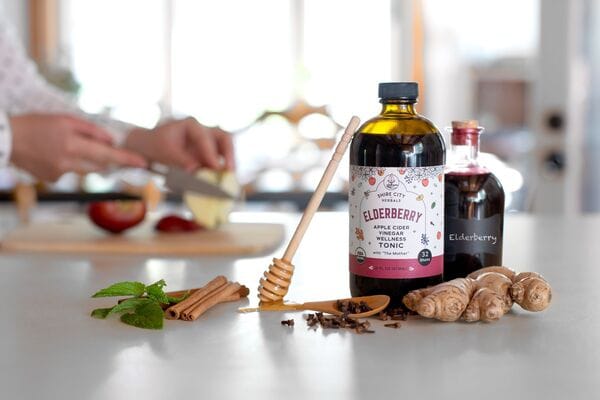 Functional Elderberry Tonics