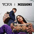 Vibrant Travel Accessories - TUMI and Missoni's New Collaboration Celebrates the Return of Travel (TrendHunter.com)