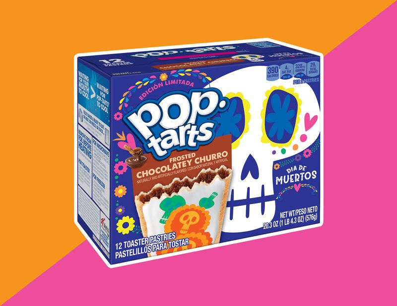 Skull-Themed Toaster Pastries