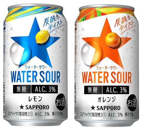 Low-Alcohol Japanese Seltzers