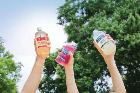 Uplifting Probiotic Drinks