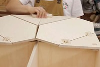 Kinetic Scissor-Style Storage Cabinets Image 5