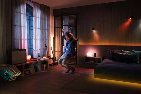 Music-Matching Smart Lights