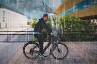 UV-Repellent Bicycle Umbrella Covers Image 1