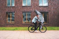 UV-Repellent Bicycle Umbrella Covers Image 3