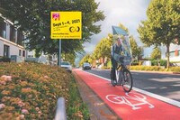 UV-Repellent Bicycle Umbrella Covers Image 6