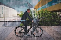 UV-Repellent Bicycle Umbrella Covers Image 7